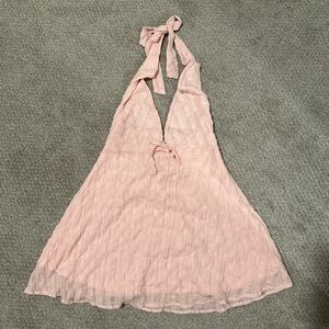 Pacsun halter mini dress